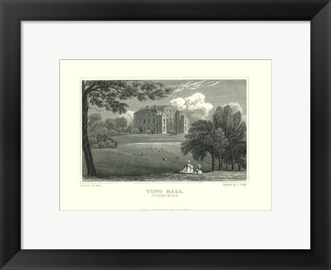 Framed Tong Hall Print