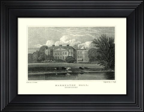 Framed Markeaton Hall Print