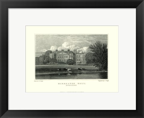 Framed Markeaton Hall Print