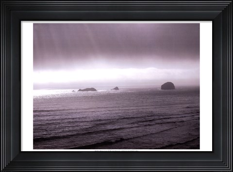 Framed California Coast I Print