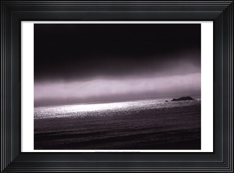 Framed California Coast II Print