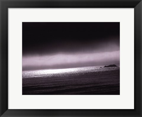 Framed California Coast II Print