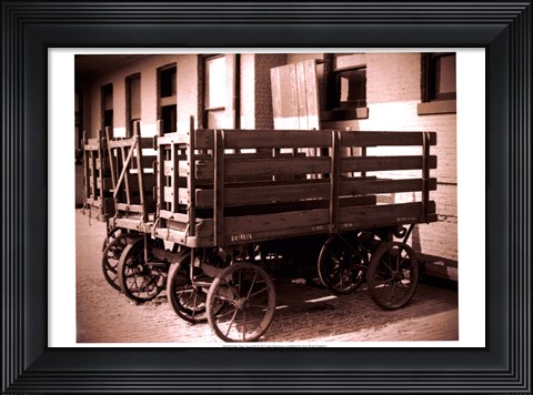 Framed Olde Time Travel III Print