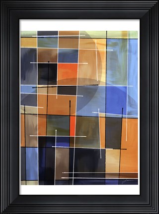 Framed Counter Balance II Print