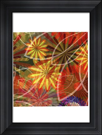 Framed Fluoresce III Print