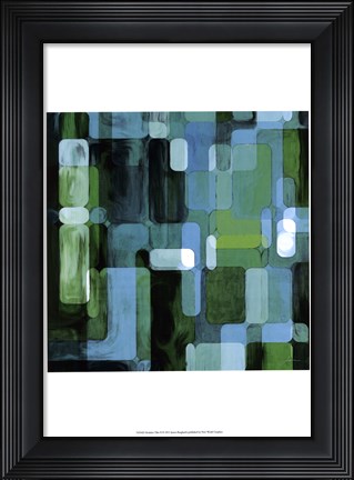 Framed Modular Tiles II Print