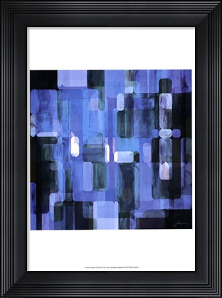 Framed Modular Tiles III Print