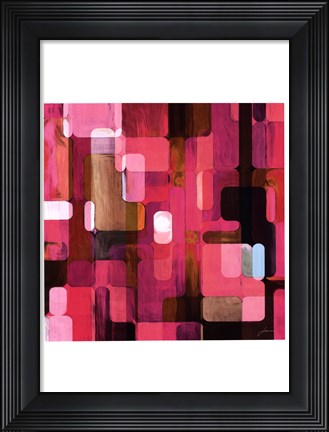 Framed Modular Tiles IV Print