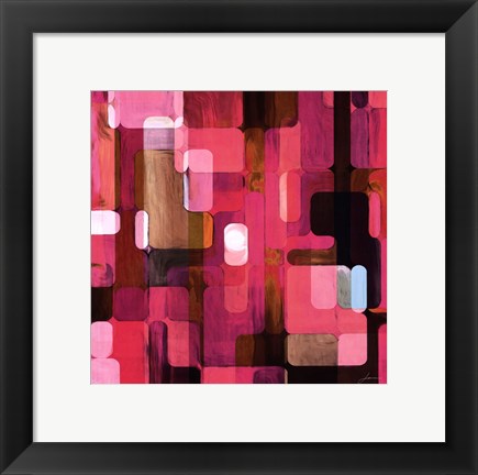 Framed Modular Tiles IV Print