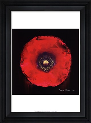 Framed Vibrant Flower VII Print
