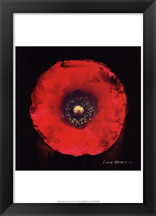 Framed Vibrant Flower VII Print