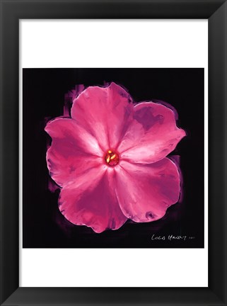 Framed Vibrant Flower III Print