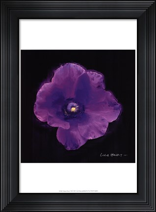 Framed Vibrant Flower VIII Print