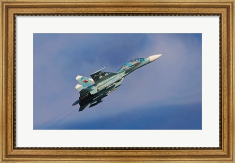 Framed Su-27UBM Radom 2009 Print