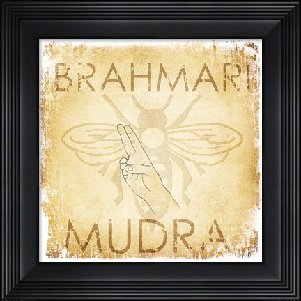 Framed Brahmari Mudra (Humming Bee) Print