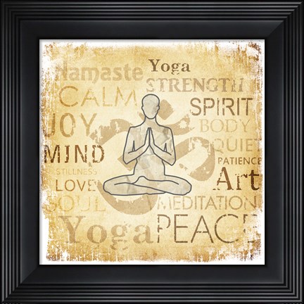 Framed Namaste Print