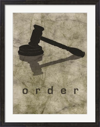 Framed Order Print