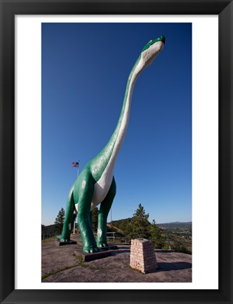 Framed Brachiosaurus  Sculpture Print