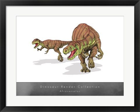 Framed Afrovenator Print