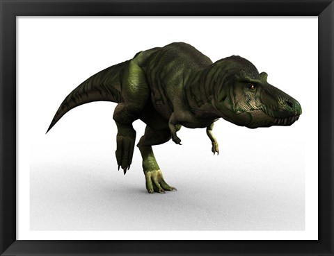 Framed T Rex Print