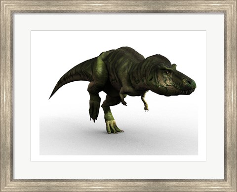 Framed T Rex Print