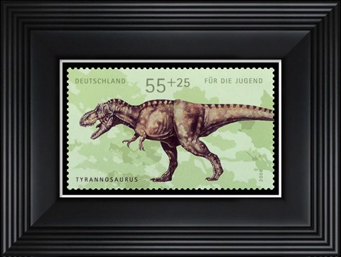 Framed Tyrannosaurus Print