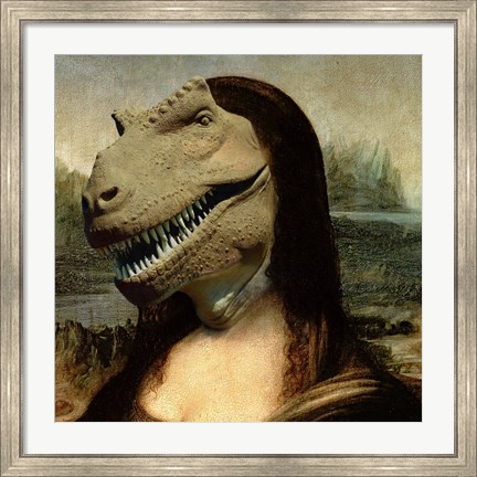 Framed Mona Rex Print