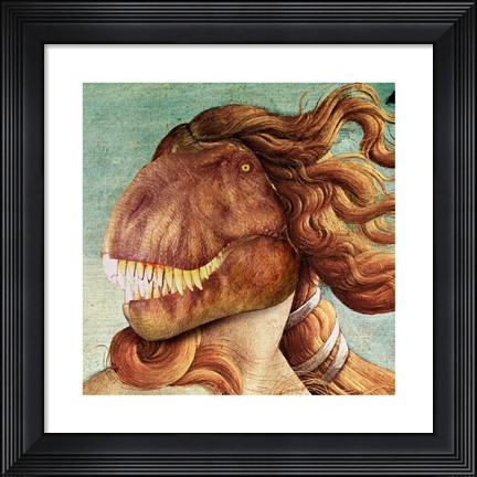 Framed Birth of Raptor Print