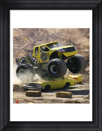 Framed Big Dawg Monster Truck Print