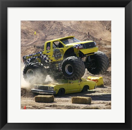 Framed Big Dawg Monster Truck Print