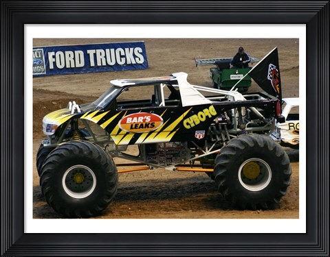 Framed Cyborg Monster Truck Print