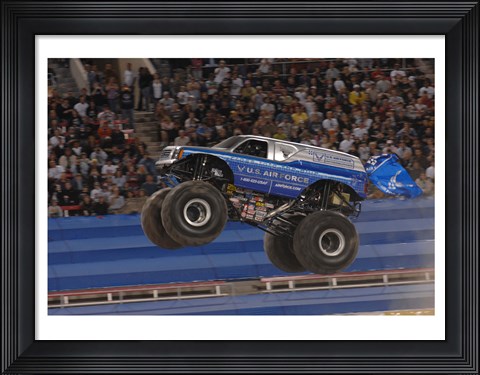 Framed USAF Afterburner Monster Jam Print