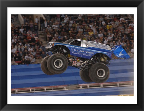 Framed USAF Afterburner Monster Jam Print