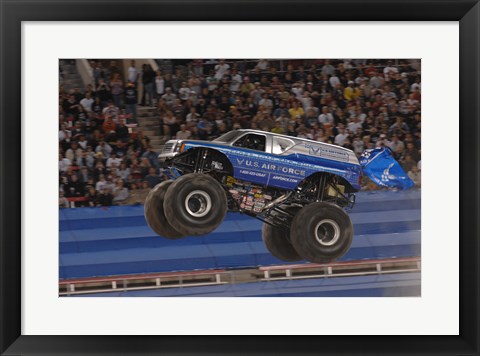 Framed USAF Afterburner Monster Jam Print