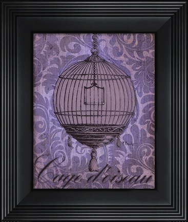 Framed Parisian Market I-mini Print