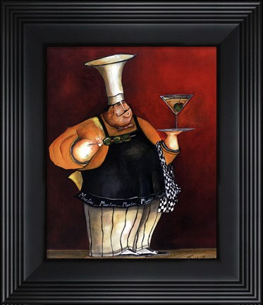 Framed Martini For You - mini Print