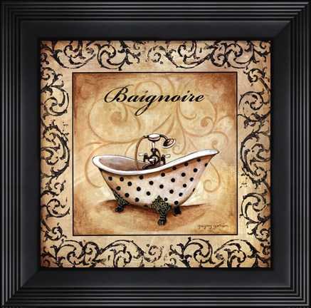 Framed Classic Baignoire Print