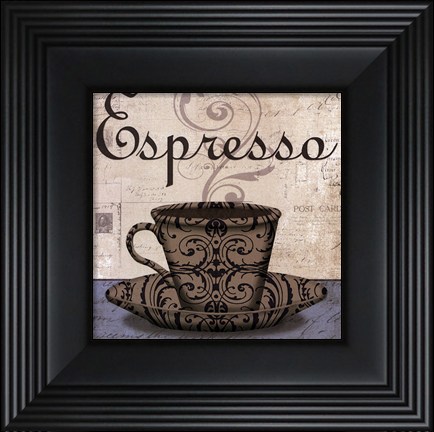 Framed Expresso - petite Print