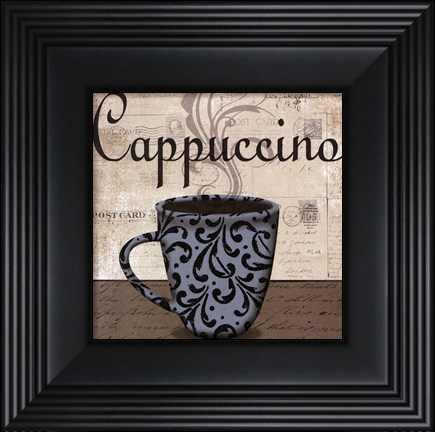 Framed Cappuccino - petite Print