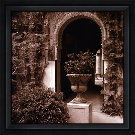 Framed LAKE VILLA Print