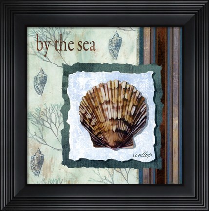 Framed BY THE SEA Print