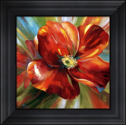 Framed Island Blossom I Print