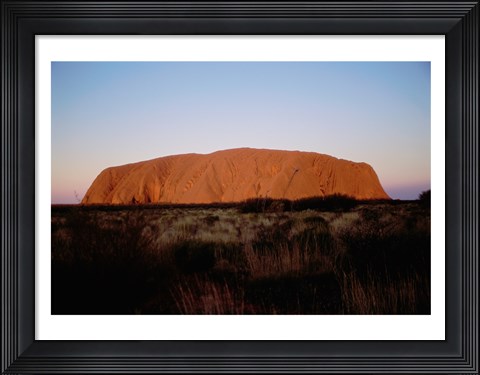 Framed Ayers Rock Uluru-Kata Tjuta National Park Australia Print
