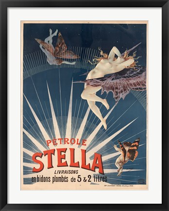 Framed Petrole Stella Print