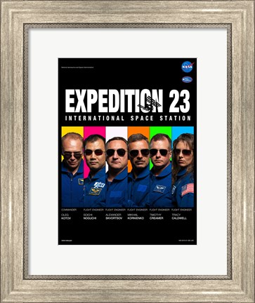 Framed Expedition 23 Reservoir Dogs Crew Poster Print
