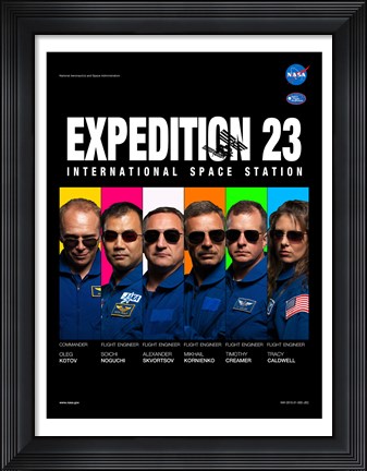 Framed Expedition 23 Reservoir Dogs Crew Poster Print