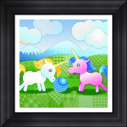 Framed Sharing is Caring Print