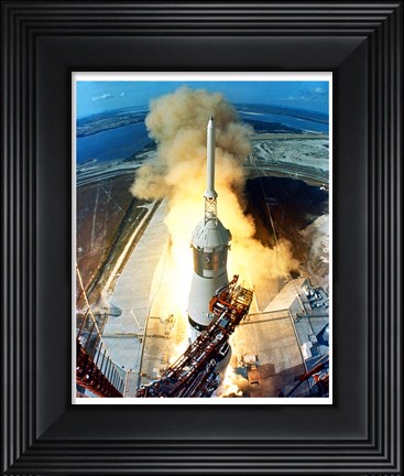 Framed Apollo 11 Launch Print