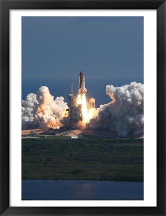 Framed Atlantis Launch Print
