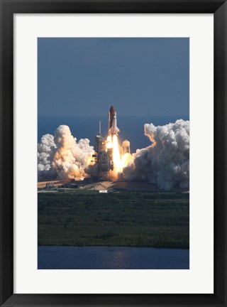 Framed Atlantis Launch Print